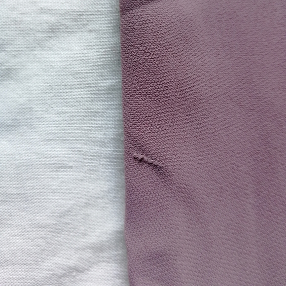 OLD - WILFRED Laon Blouse Open Back Tie Back Taupe Mauve Small Aritzia - Picture 12 of 12